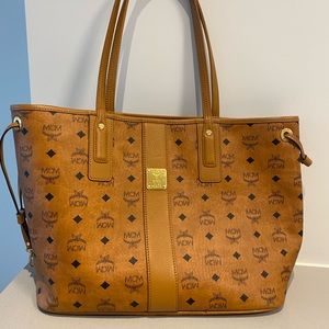MCM cognac tote bag!